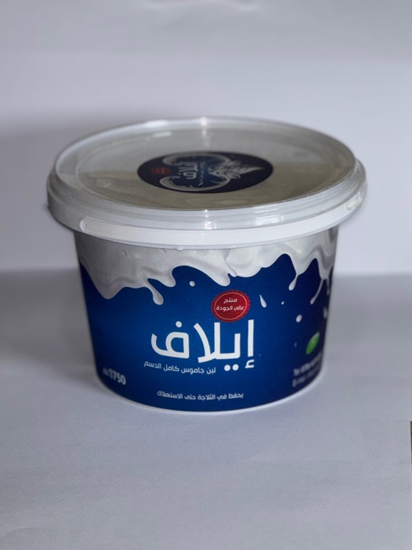 لبن زبادي كامل الدسم