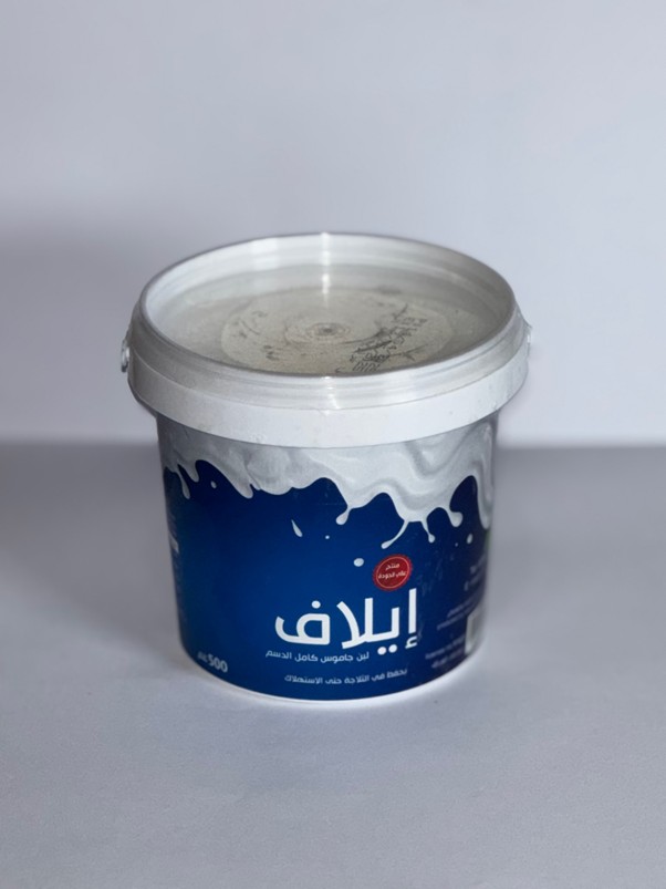 لبن زبادي قليل الدسم